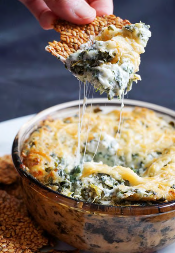 Spinach & Artichoke Keto Dip