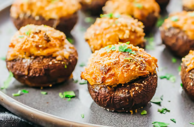 Crab Stuffed Mushrooms