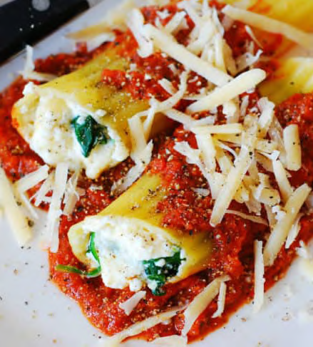 Stuffed Manicotti