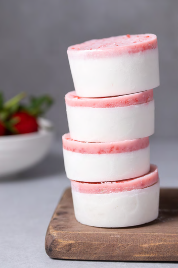 Strawberry Filled Fat Bombs