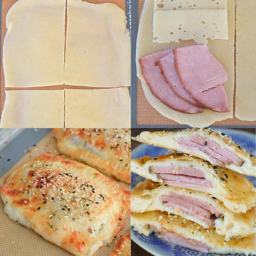 Ham and Cheese Calzone "Hot Pockets"