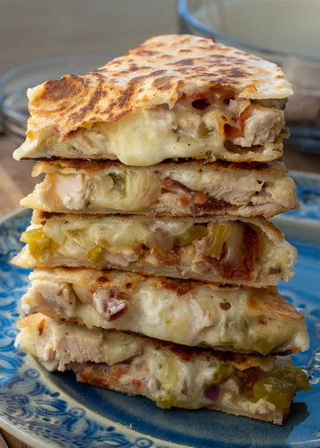 Turkey Bacon Ranch Quesadilla