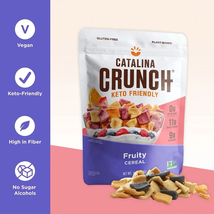 Catalina Crunch Single Serve Fruity Cereal Case of 24