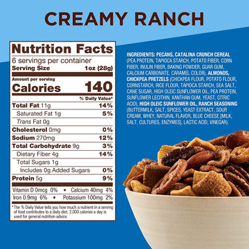 Catalina Crunch - Creamy Ranch Crunch Mix (Case of 6)