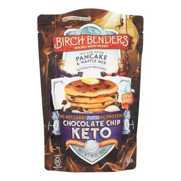 Pancake & Waffle Keto Mix - Chocolate Chip Keto Case of 6