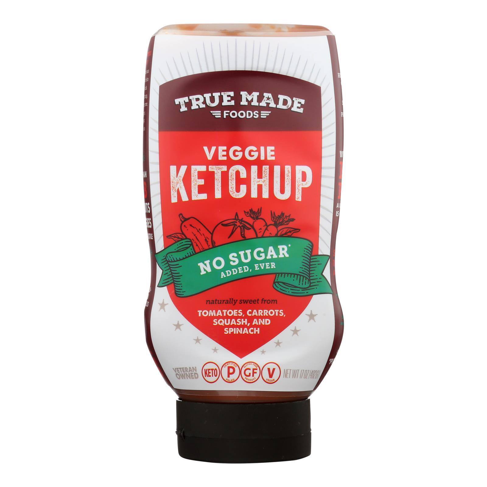 Keto Approved Ketchup Squeeze Bottle Case of 6