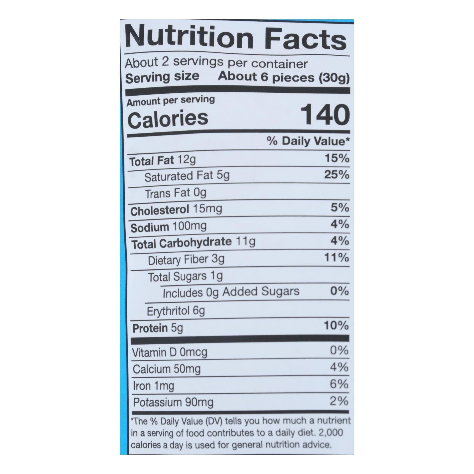 High Key Mini Cookies Keto Brownie Case of 6