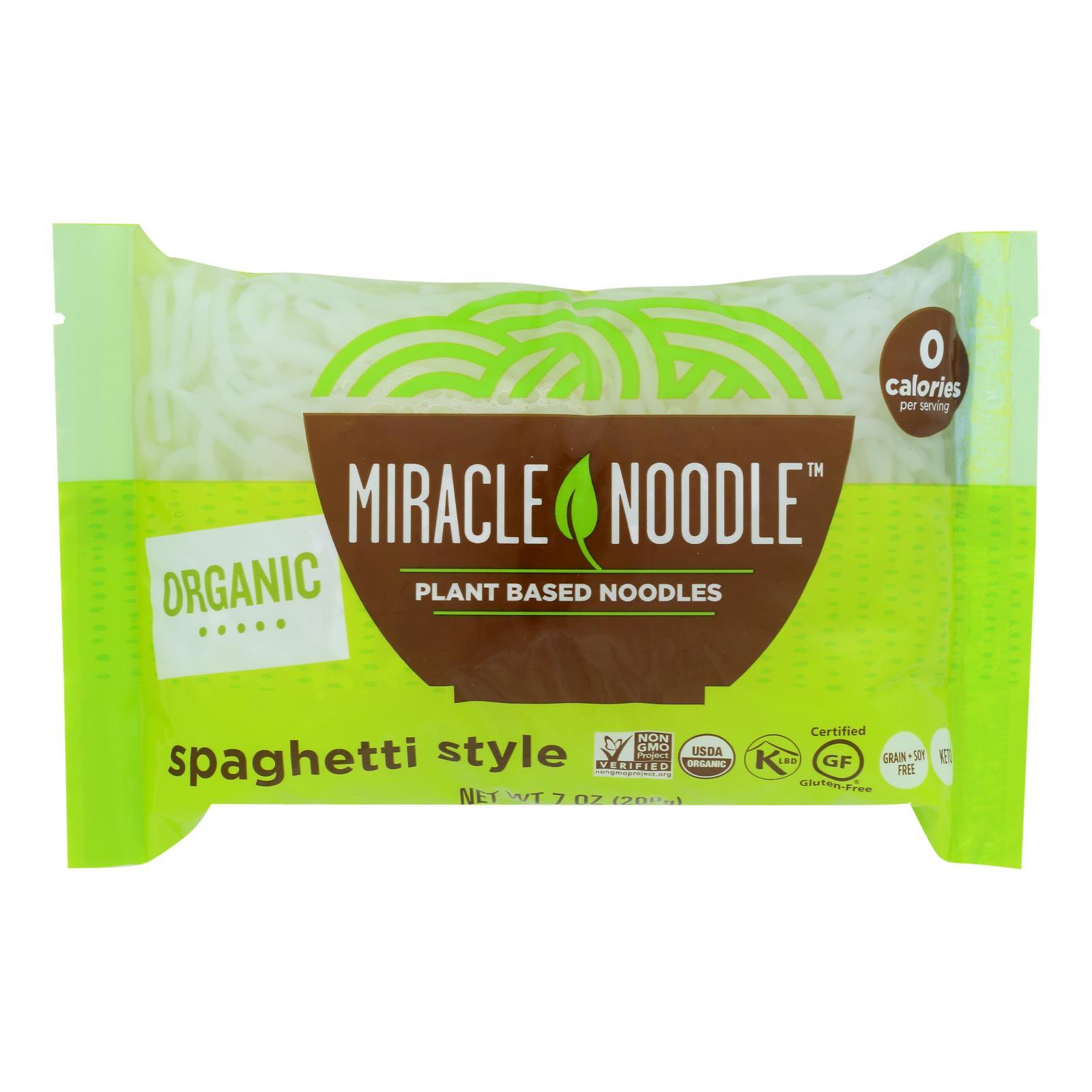 Miracle Noodle Shirataki Spaghetti Case of 6 .