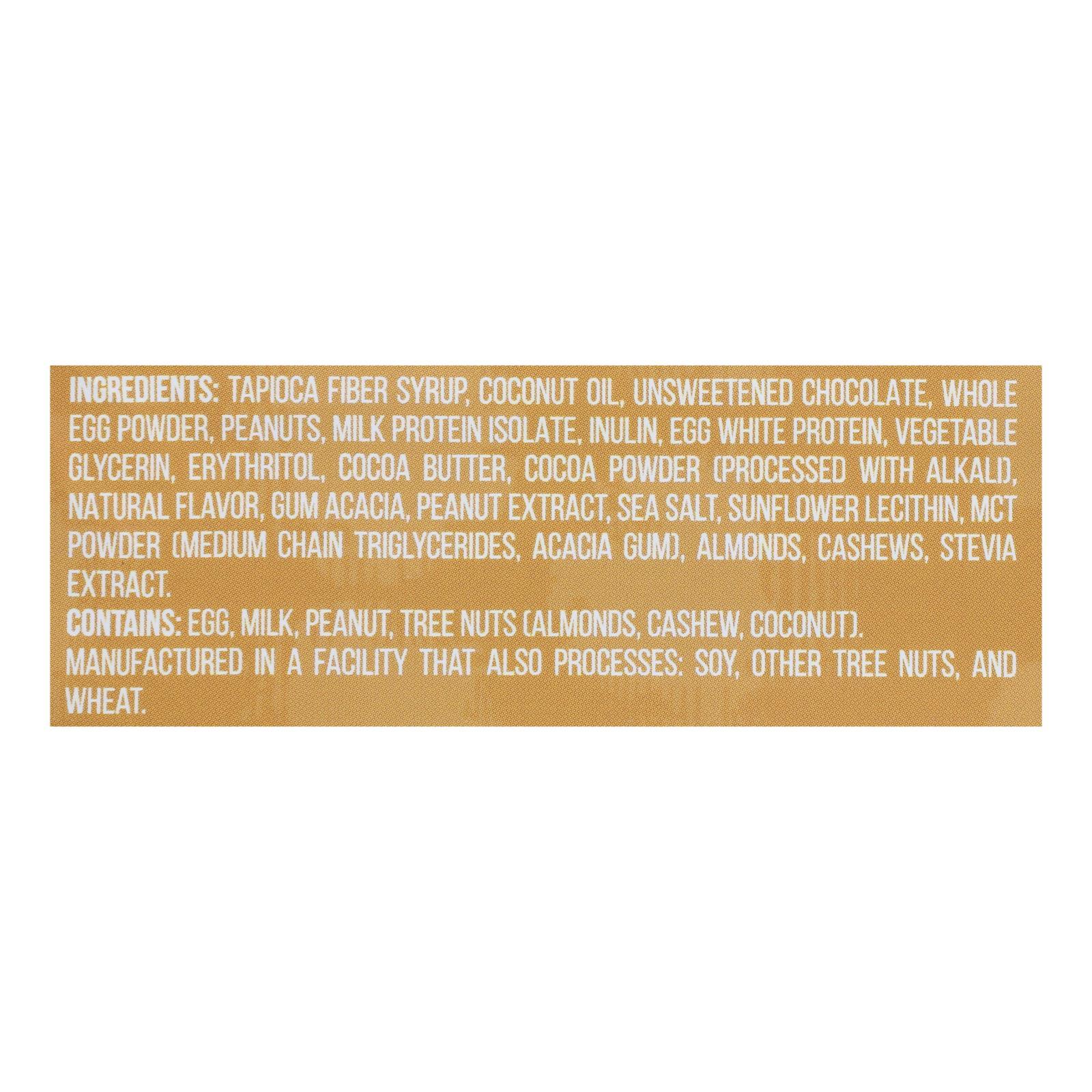 Kiss My Keto - Keto Bar Chocolate Peanut Butter Case of 12