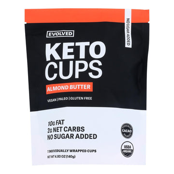 Almond Butter Keto Cups (Case of 6)