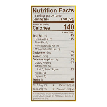 Munk Pack - Keto Granola Bar Peanut Butter Chocolate Chip - (Case of 6)