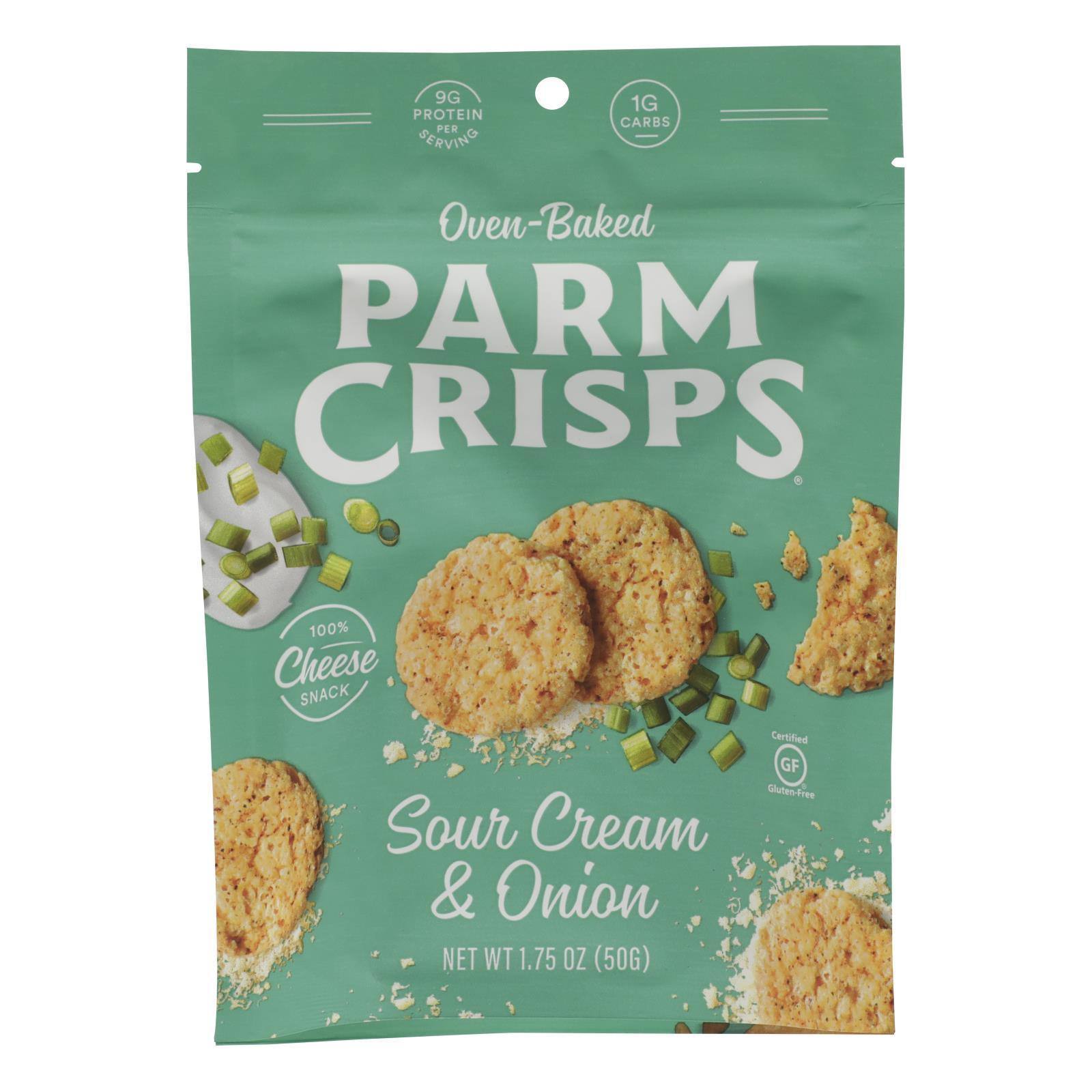 Sour Cream & Onion Parm Crisps Case of 12