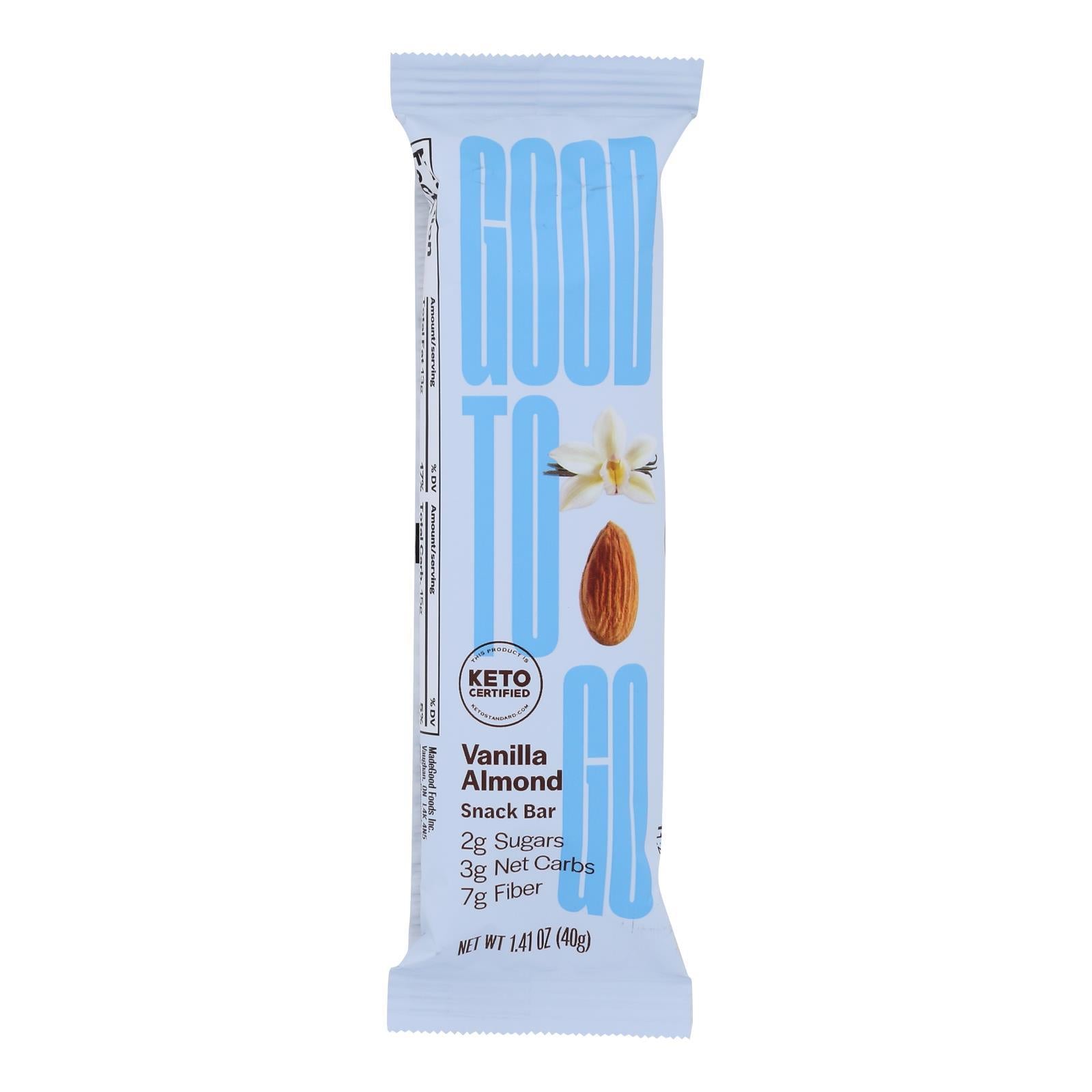 Vanilla Almond Good To Go Bars Case of 9