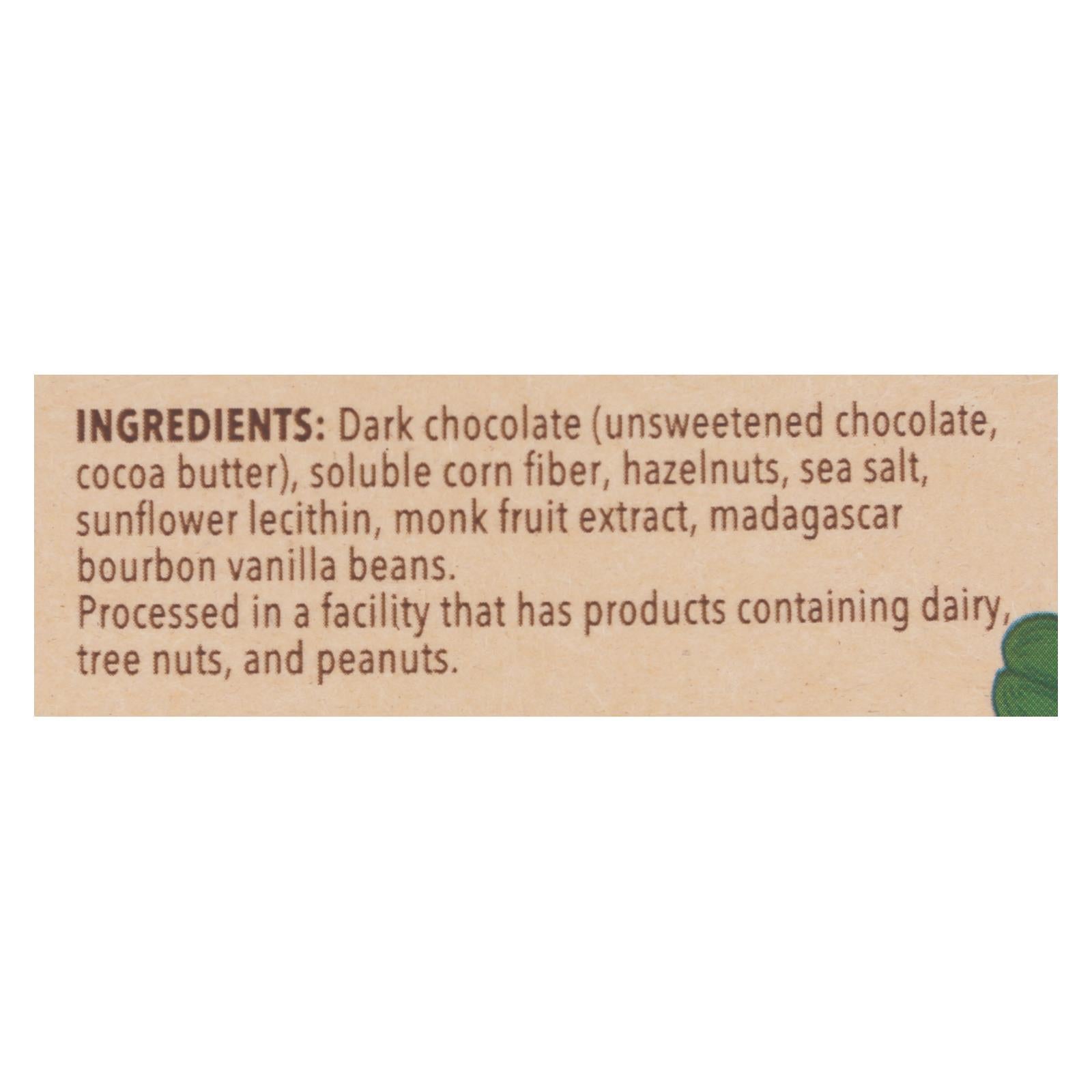 Keto Bark - Dark Chocolate Hazelnut - Case of 12