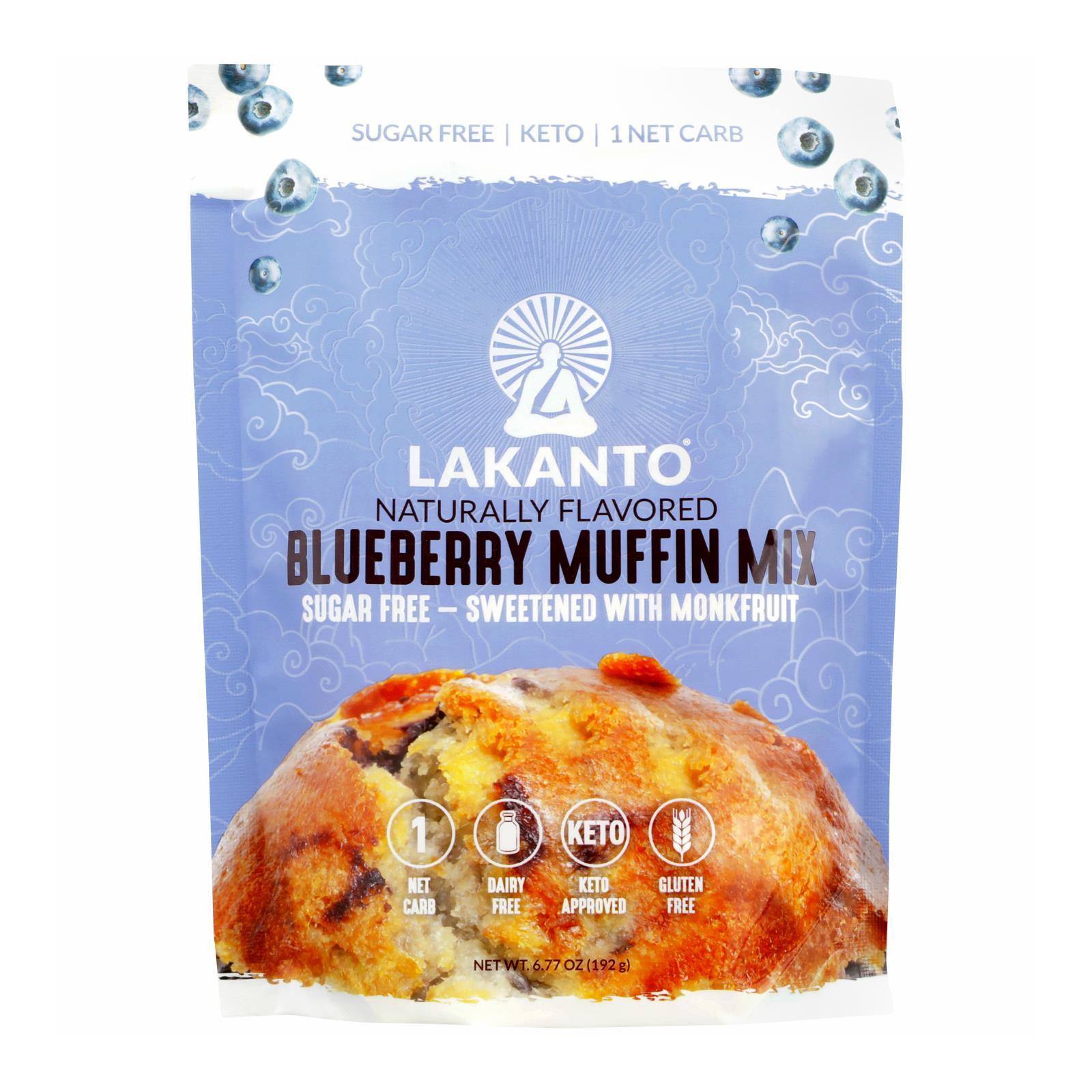 Lakanto Keto Approved Blueberry Muffin Mix Case of 8