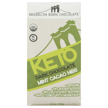 Dark Chocolate Mint Caco Nibs (Case of 12)