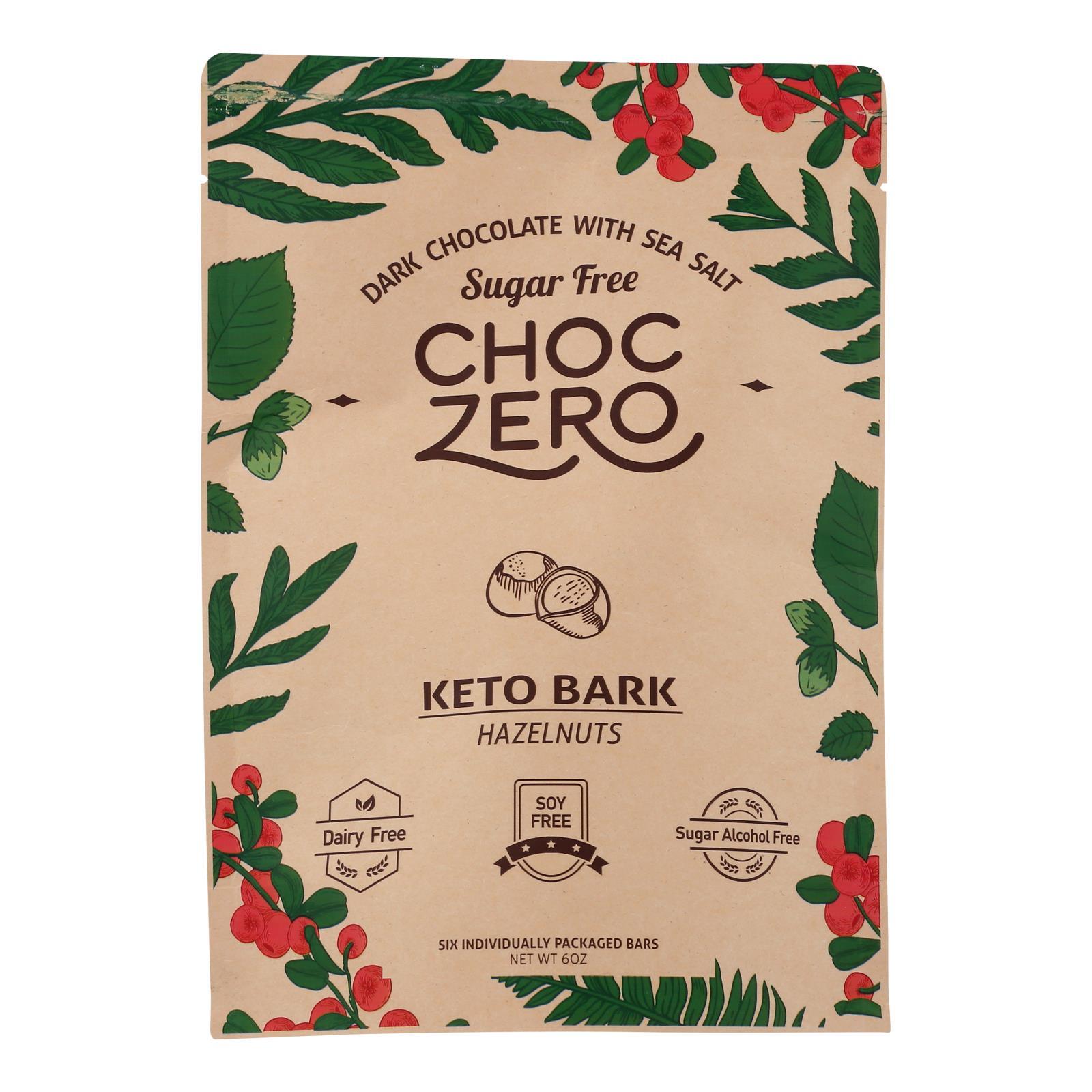 Keto Bark - Dark Chocolate Hazelnut - Case of 12