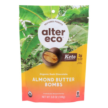 Alter Eco - Almond Butter Bombs (Case of 8)