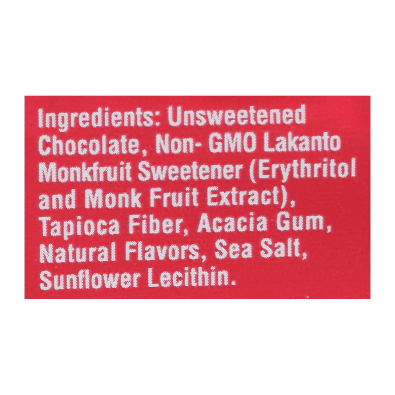 Lakanto Monkfruit Sweetened Chocolate Bar 55% Cocoa Case of 8