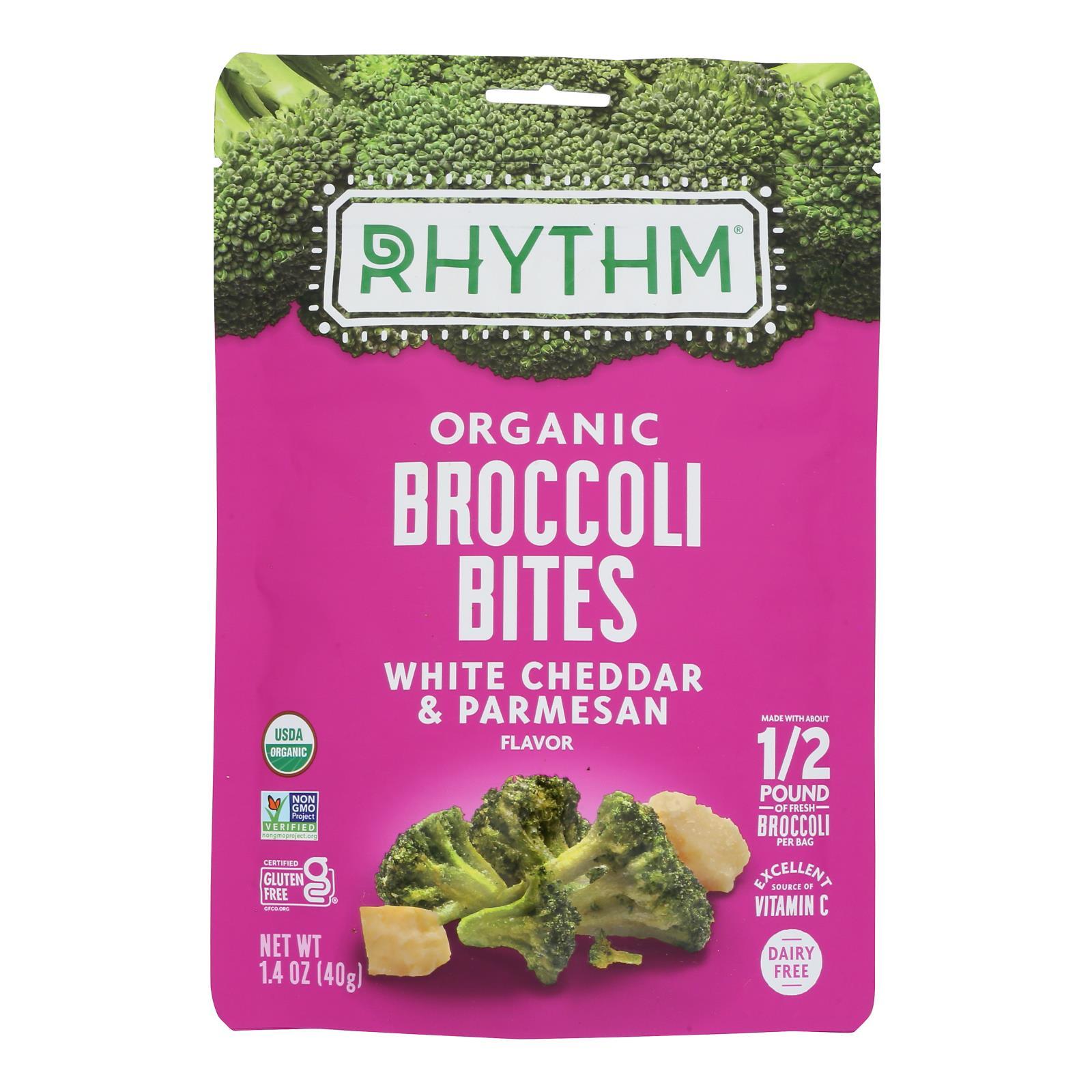 Broccoli Bites White Cheddar Parmesan Case of 10