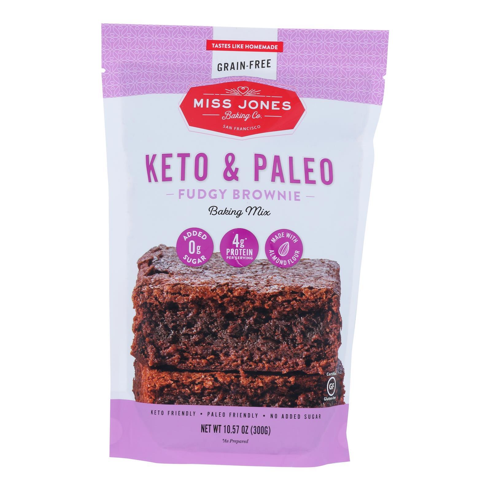 Fudgy Brownie Mix - Miss Jones Baking Co Case of 6