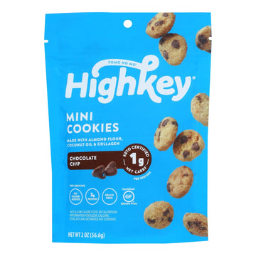 High Key Mini Cookie Chocolate Chip (Case of 6)