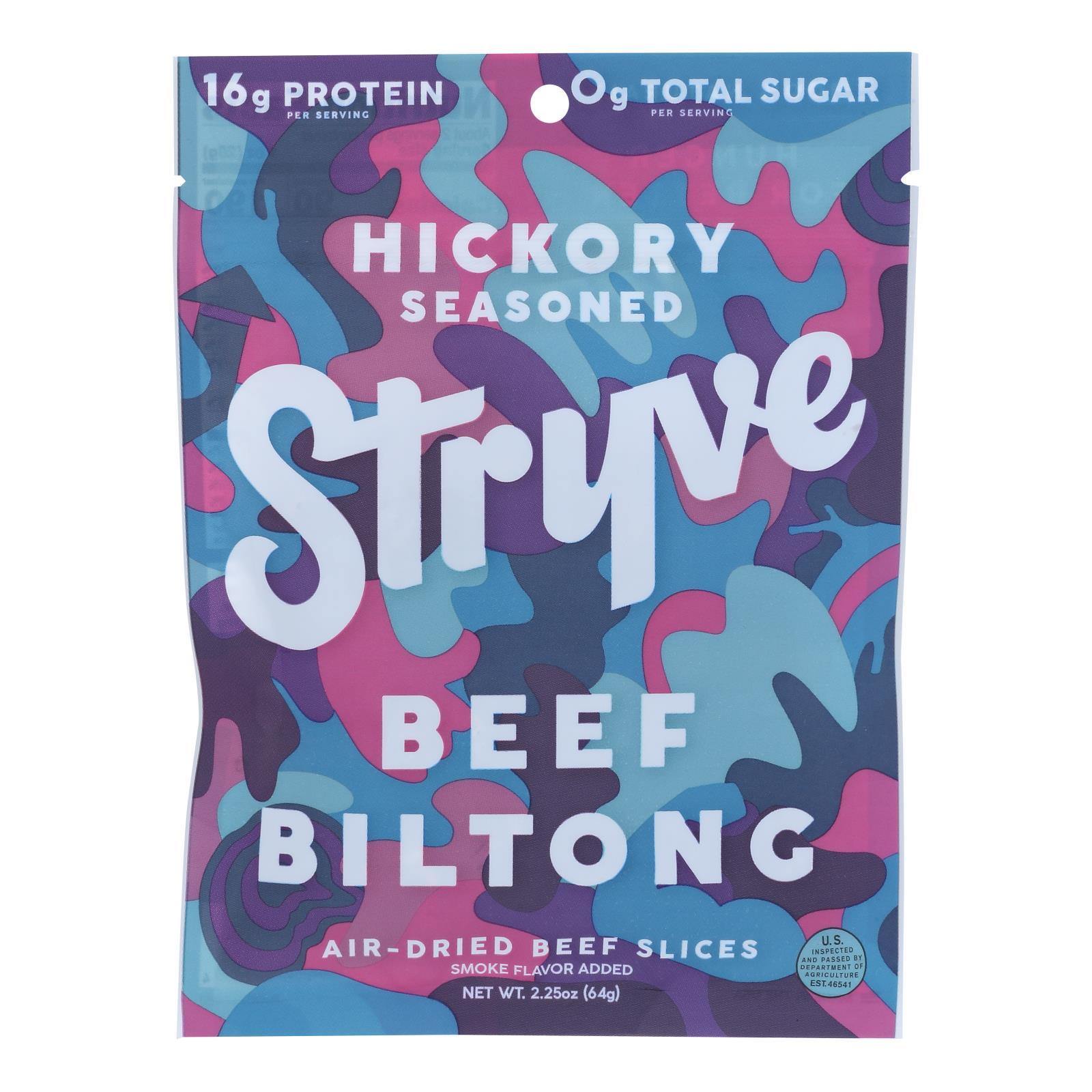 Hickory Seasoned Beef Biltong Case of 12