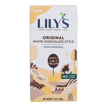 Lilys Original White Chocolate Bar (Case of 12)
