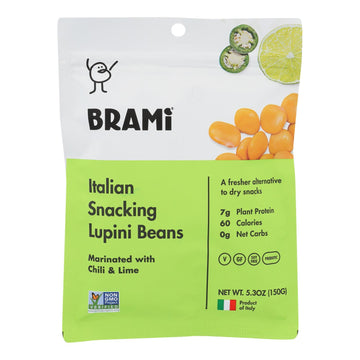 Lupini Snacking Beans Chili Lime Case of 8