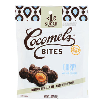 Cocomels - Dark Chocolate Keto Bites - Case of 6