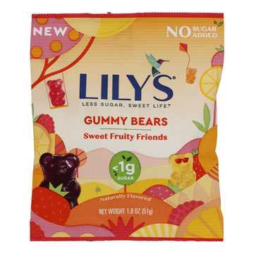 Lilys Sweet Fruit Gummy Bears (Case of 12)
