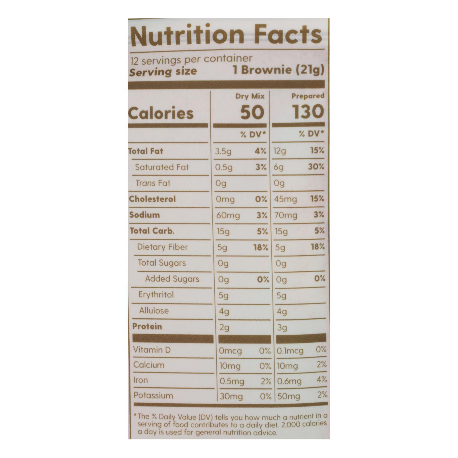 Keto Brownie Baking Mix 9 OZ
