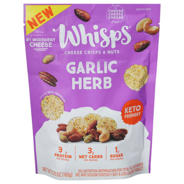 Whisps Garlic Herb (Case of 6)