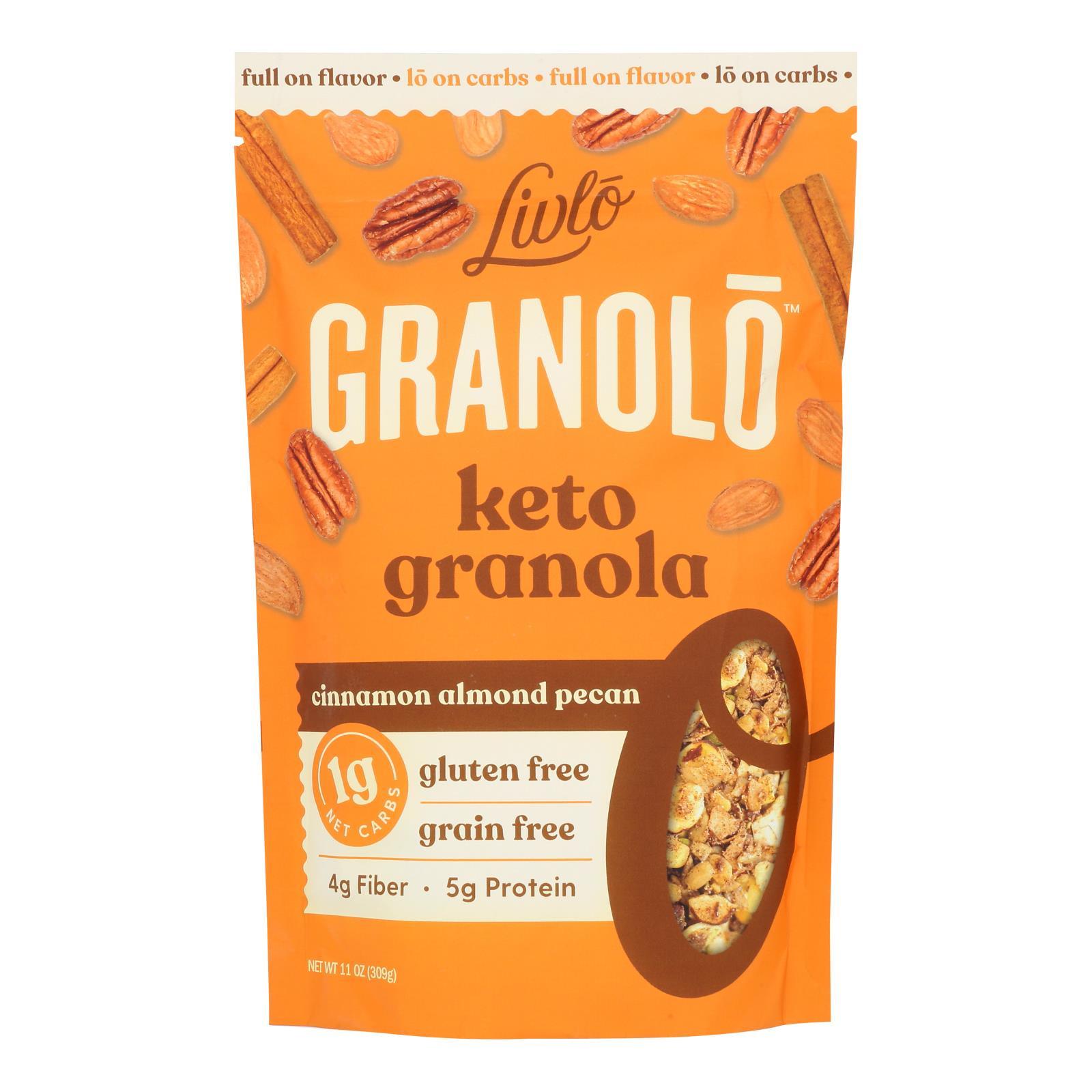 Cinnamon Almond Pecan Keto Granola 11 OZ