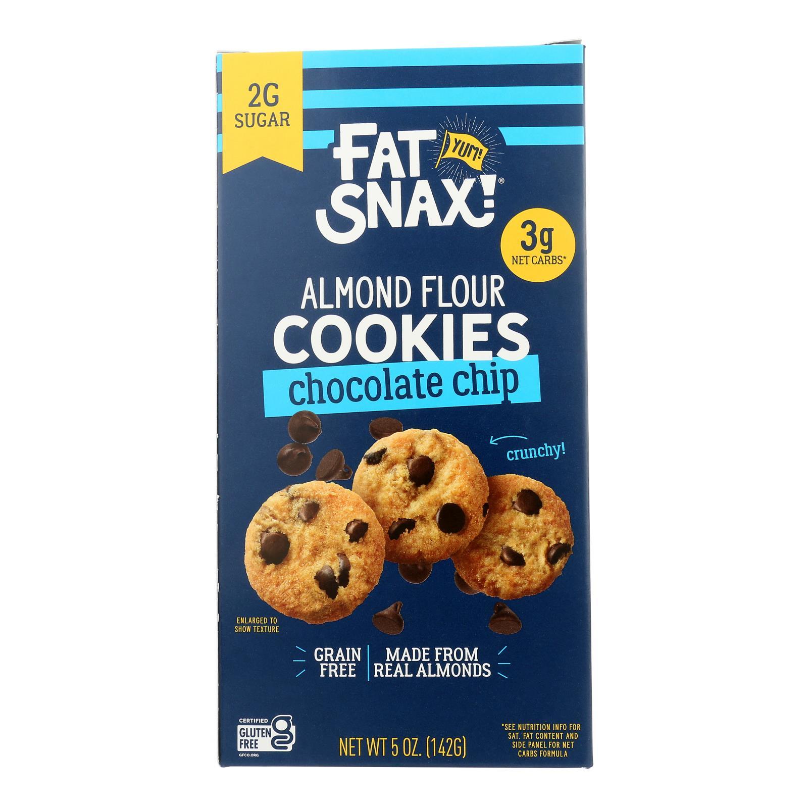 Fat Snax Mini Chocolate Chip Case of 6