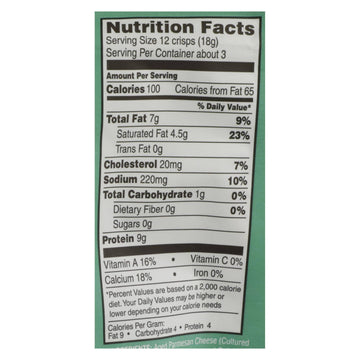 Sour Cream & Onion Parm Crisps (Case of 12)