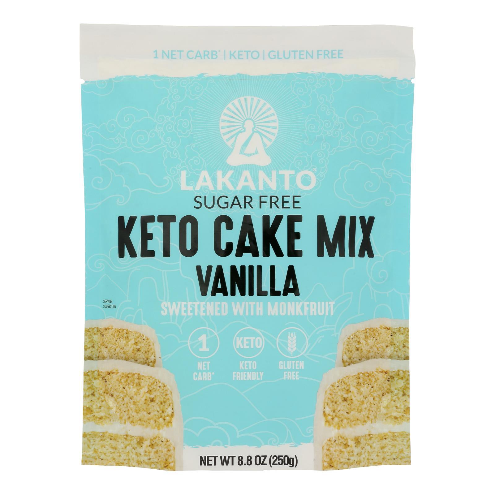 Lakanto - Keto Cake Mix - Vanilla Case of 8