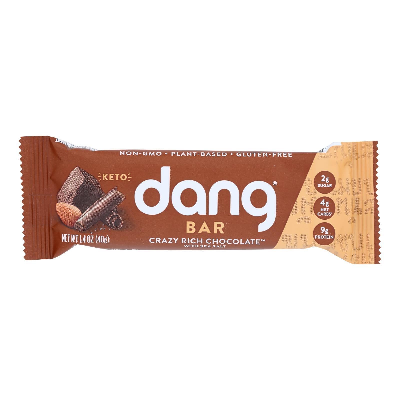 Dang Bar Chocolate Sea Salt Case of 12