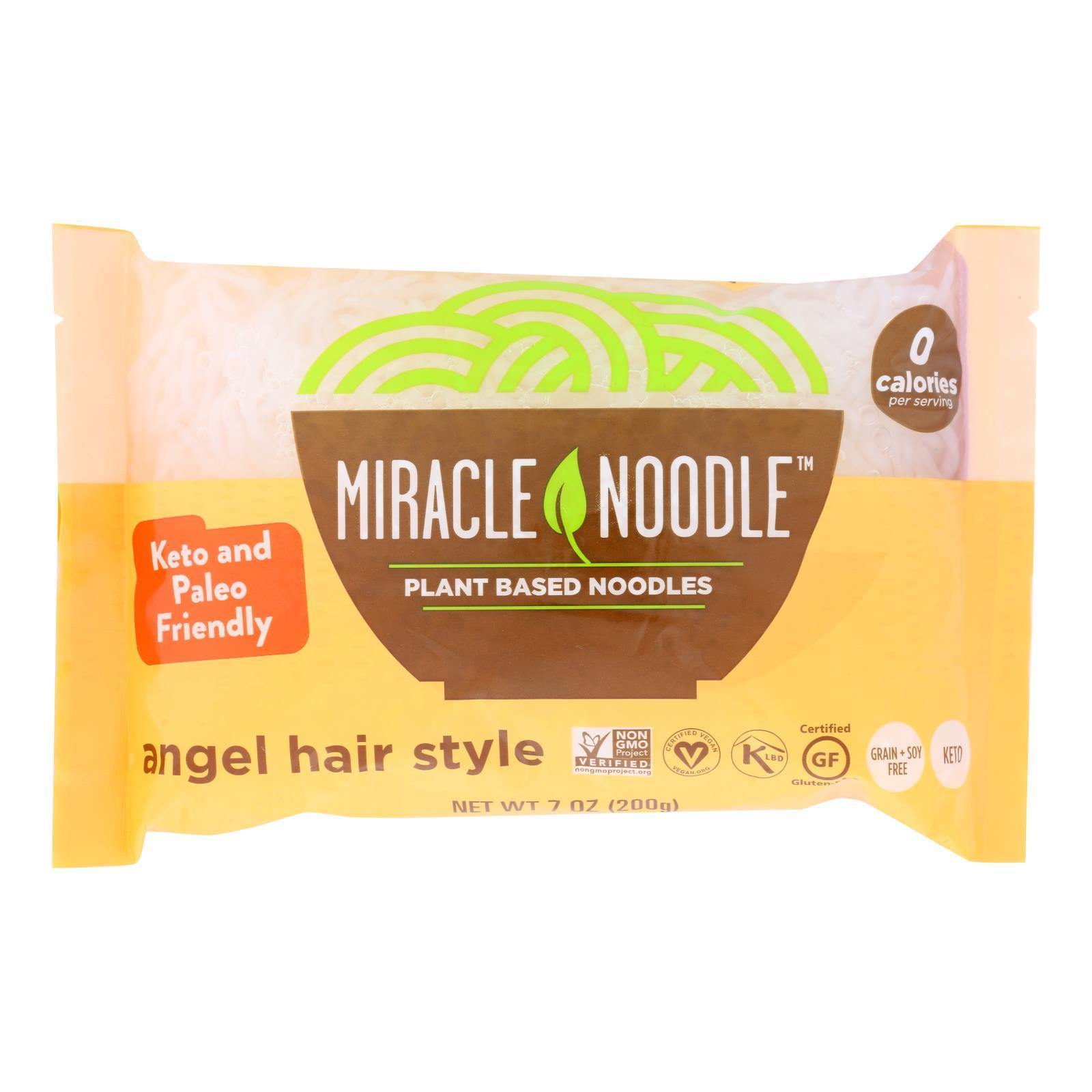 Miracle Noodle Shirataki Angel Hair Case of 6