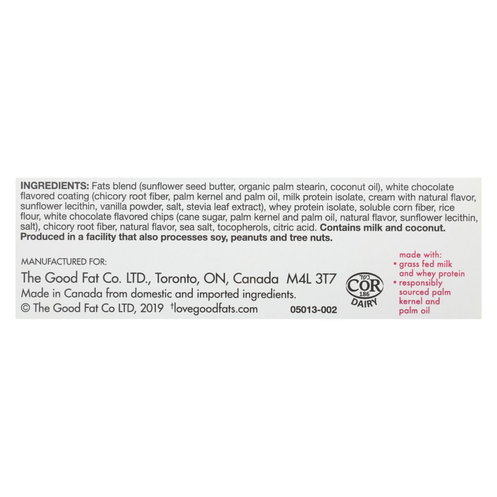 Love Good Fats - Lemon Mousse Bar Case of 12