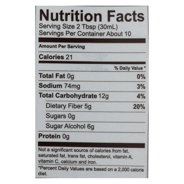 Lakanto Monk Fruit Sweetened Maple Flavored Syrup (Case of 8)