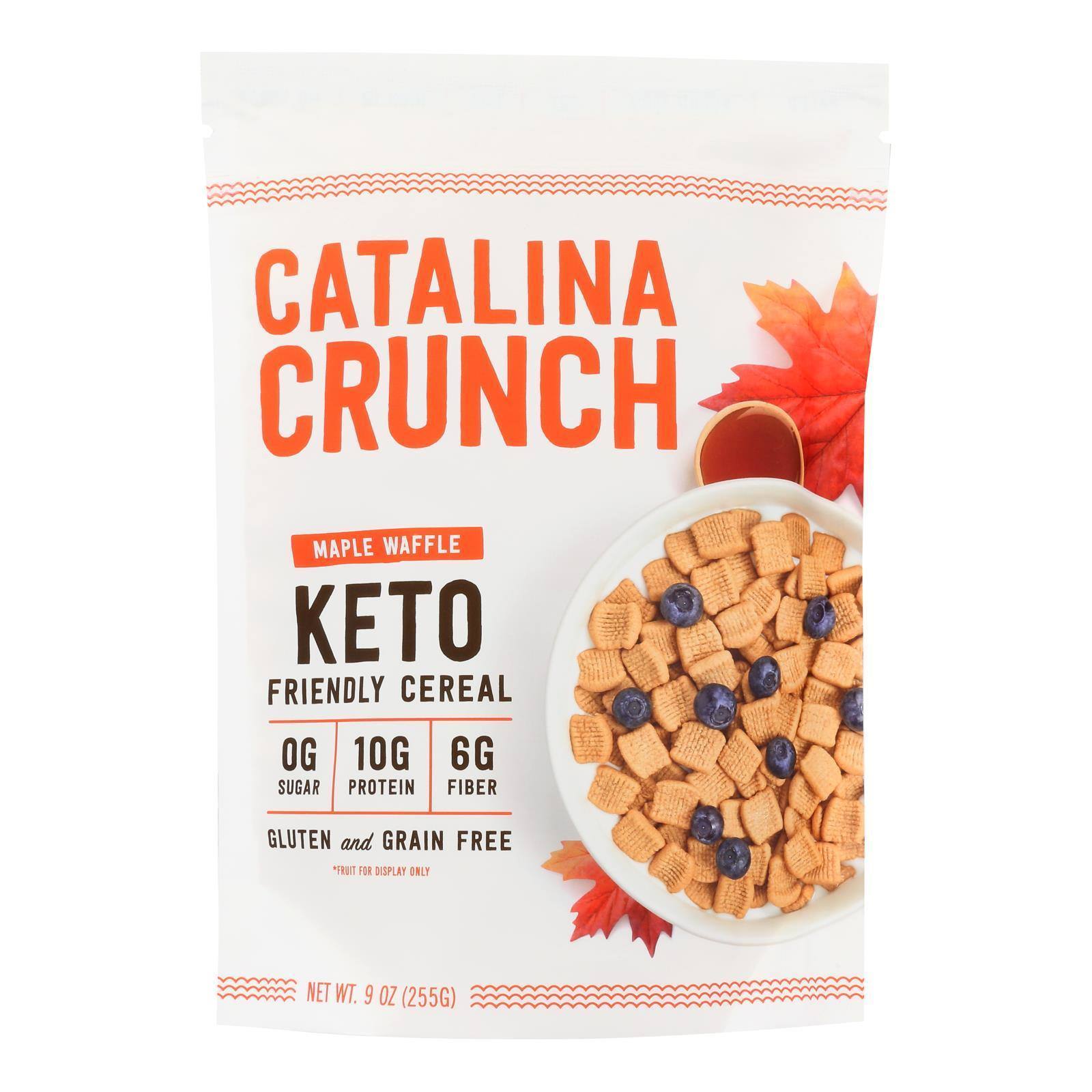 Catalina Crunch Maple Waffle Cereal Case of 6