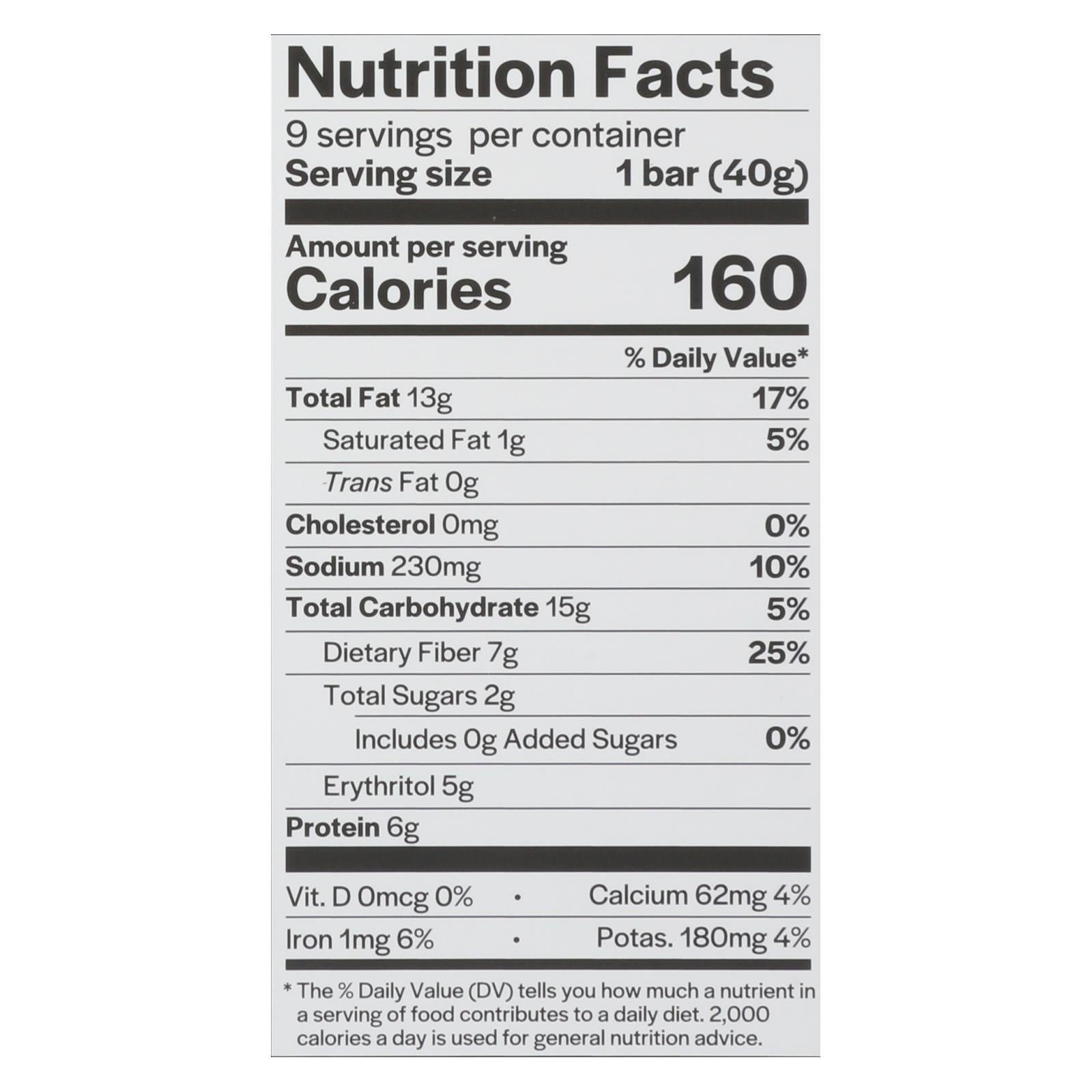 Vanilla Almond Good To Go Bars Case of 9