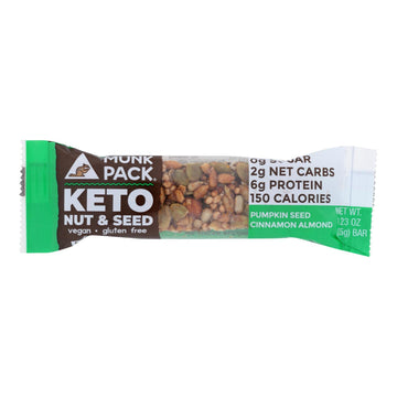 Munk Pack - Keto Pumpkin Seed & Cinnamon Almond (Case of 12)