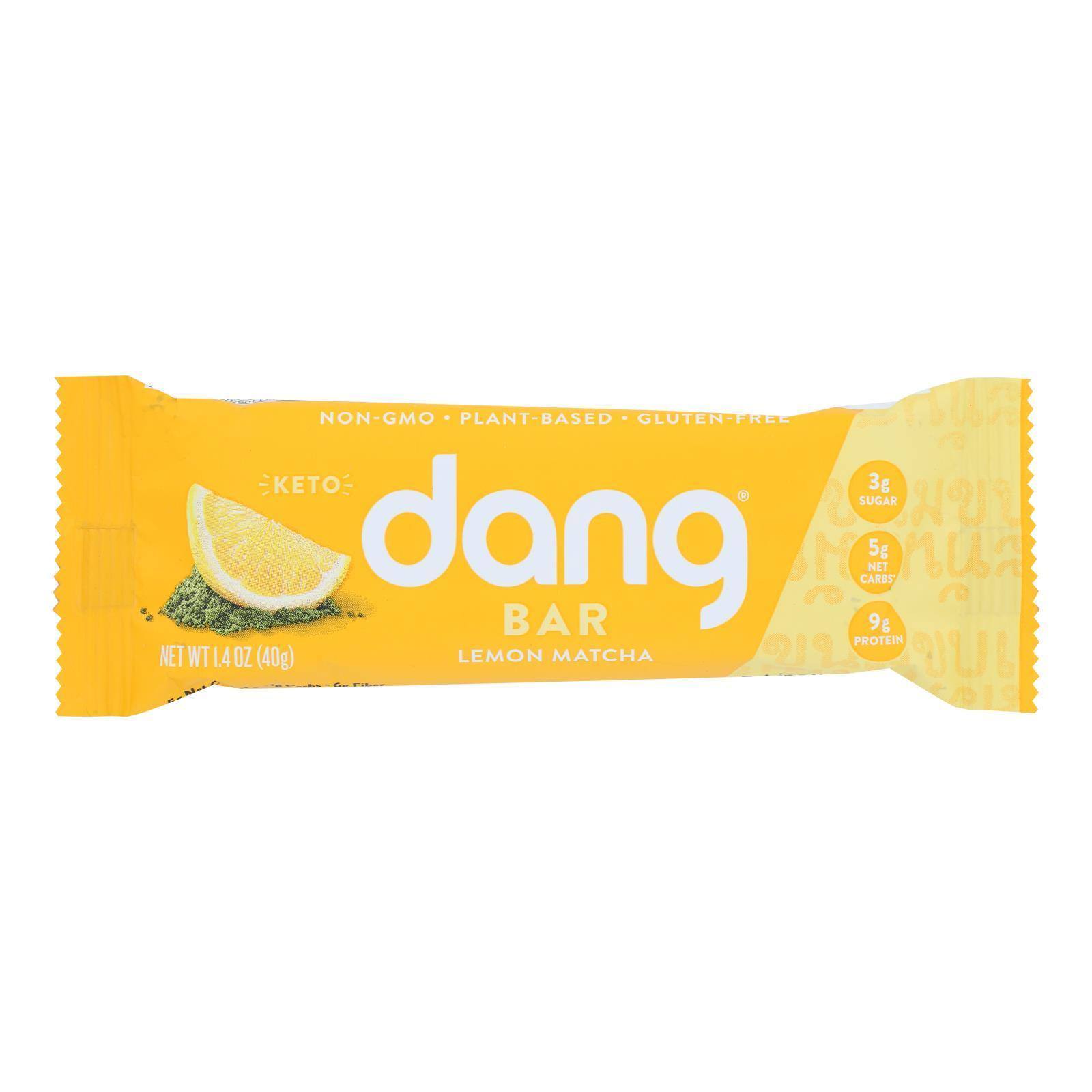 Lemon Matcha Dang Keto Bar Case of 12