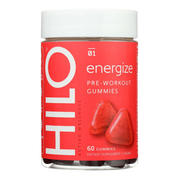 Hilo Energize Pre Wokrout Keto Gummys