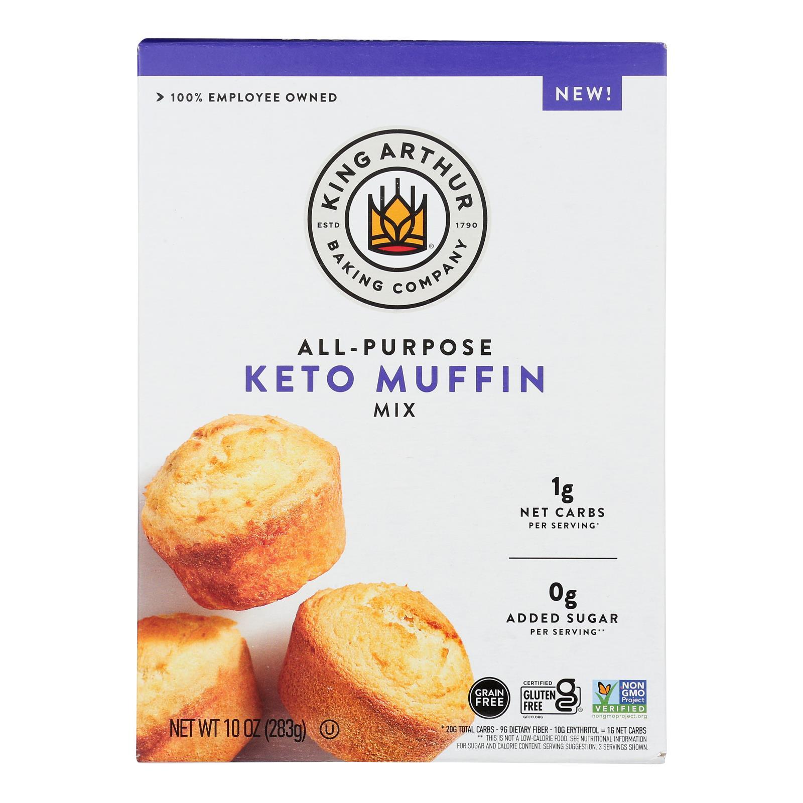 All Purpose Keto Muffin Mix - King Arthur Baking Company Case of 8