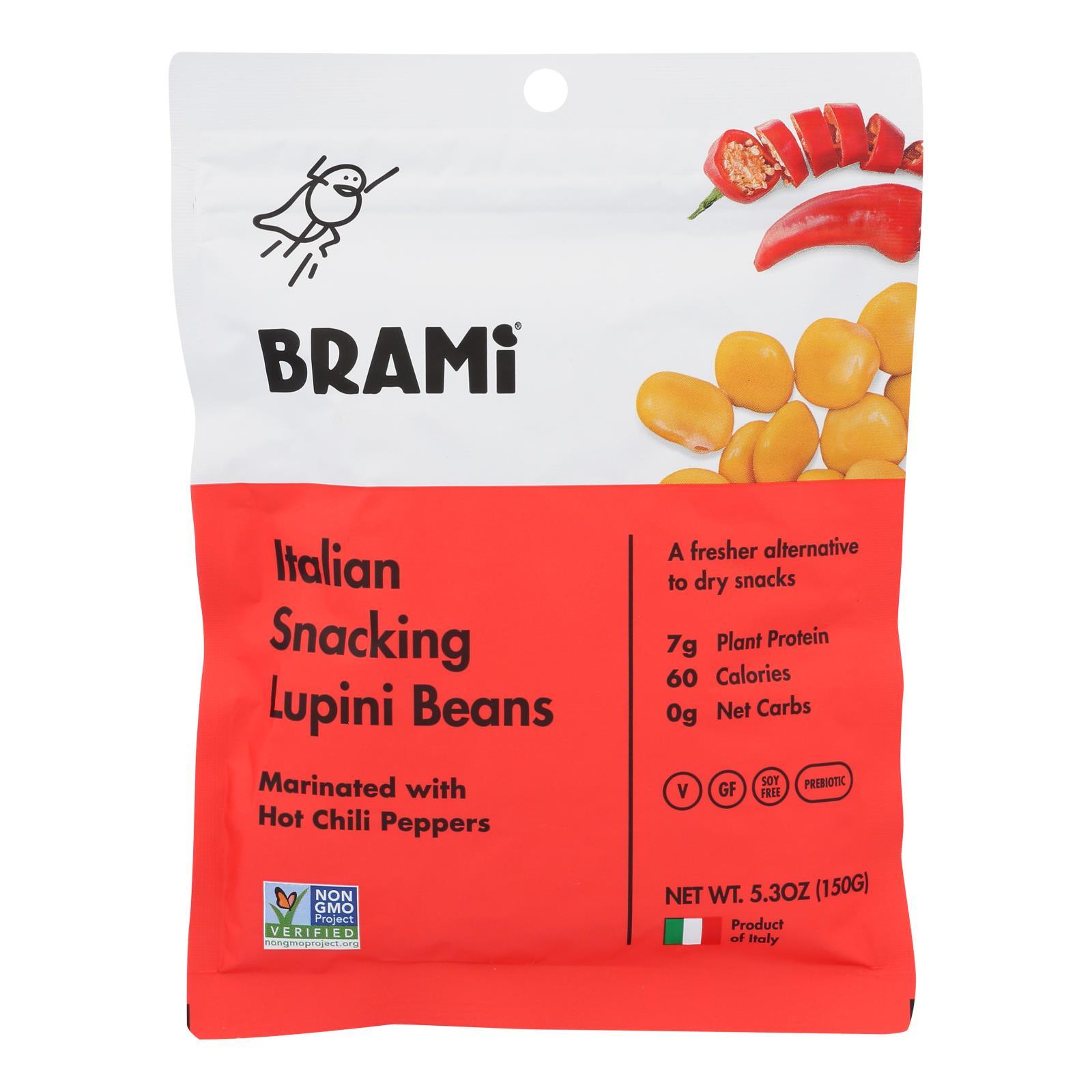 Lupini Snacking Beans Hot Chili Pepper Case of 8