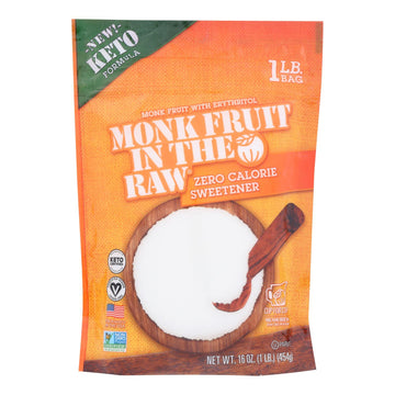 Monk Fruit In the Raw Erythritole - Case of 8-16 OZ