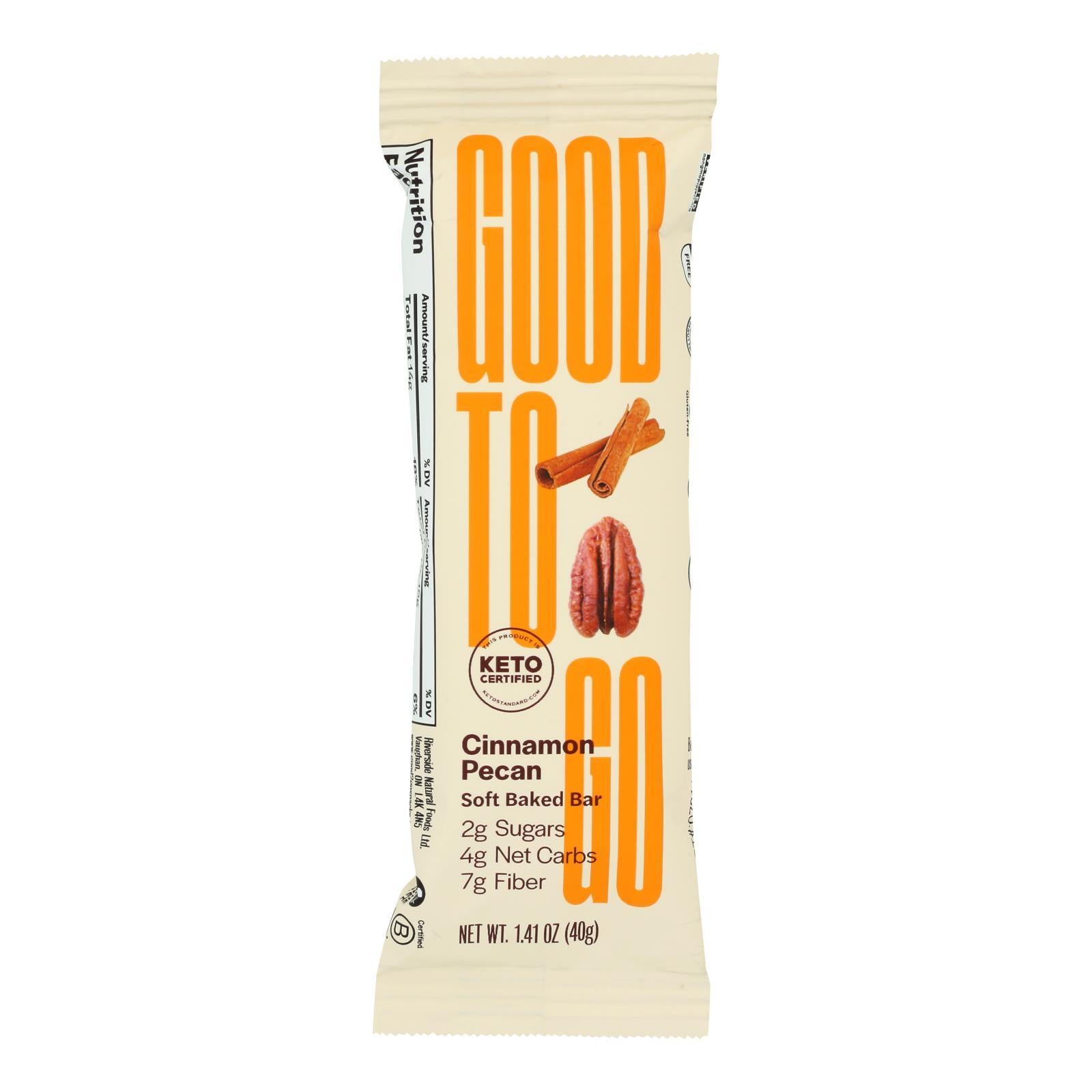 Cinnamon Pecan Good To Go Bars Case of 9
